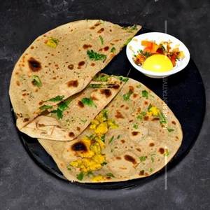 Egg Bhurji Chapati