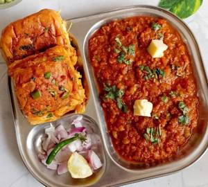 Pav Bhaji [ 2Pcs Pav ]