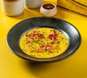 Veg Khao Suey Momo [3 pieces]