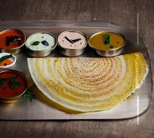 Cheese cut dosa