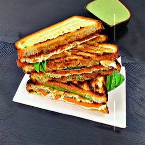 Jain cheese grilled sandwich