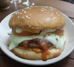 Fiery Chicken Burger