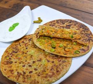 Vegetable Masala Paratha