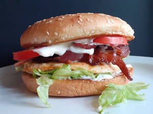 Winterfell Special Grilled Cheese Burger