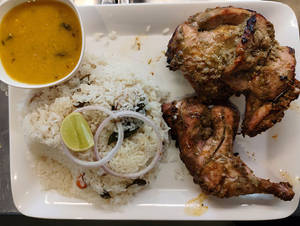 Ghee Rice& Alfaham Chicken