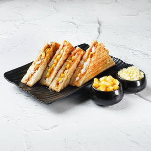 Cheese & Corn Sandwich (4 Pcs)