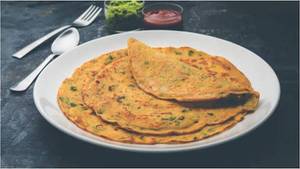 Paneer Besan Chilla [2 Pieces]