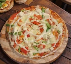 Paneer cheese pizza [7 inches]