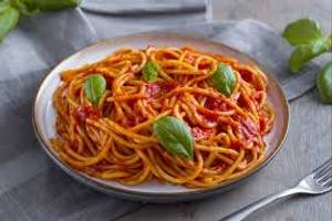 Pasta In Red Sauce Spaghetti