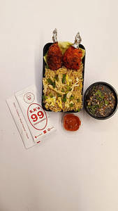 Chicken Fried Rice Chicken Lollypop Combo