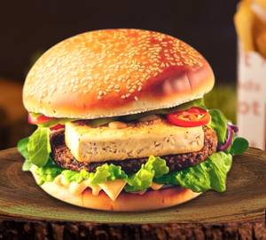 Classic paneer burger