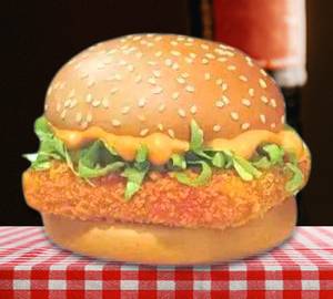 Classic chicken burger