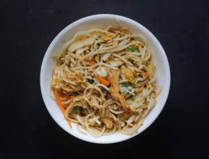 Chicken noodles