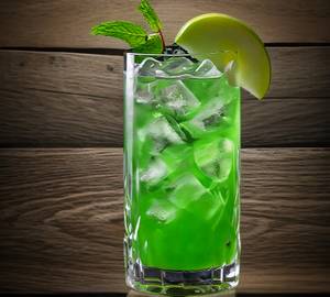 Green Apple Mocktail 