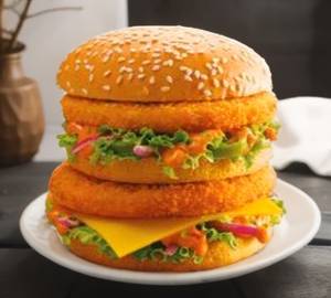 Double patty burger