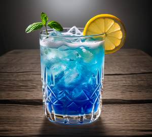 Blue Margherita Mocktail