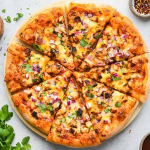 Maxican chicken pizza