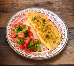 Spinach and Cheese Omelette