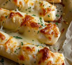 Stuffed garlic bread