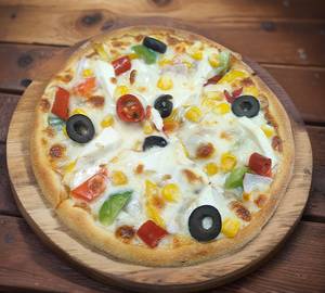 Onion Capsicum Corn Pizza