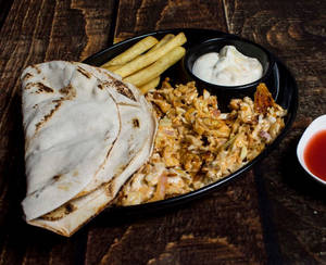 Only Meat Chicken Plate Shawarma
