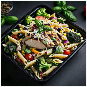 Broccoli Cheese Chicken Pasta Salad