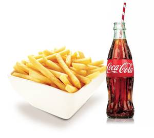French Fries With Soft Beverage [250 Ml]