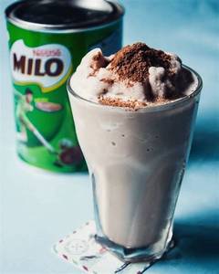 Milo milkshake