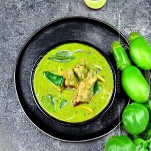Thai Green Curry  Bhetki 