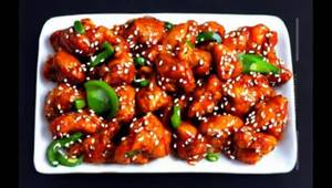 Chilli Chicken Dry 8 pcs withbone