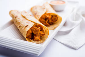 Chilli paneer wrap 