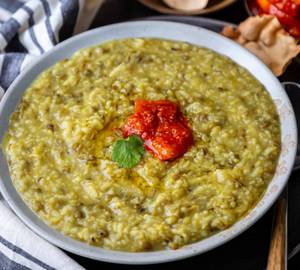 Moong Dal Khichadi+ With+ Dahi ( Full )