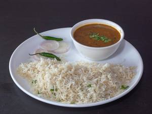 Dal chawal mixed