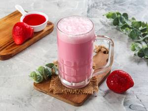 Fresh Strawberry Milkshake