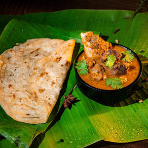 3 Parotta + Mutton Kulambu [Serves 1]