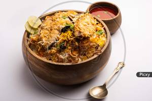 Fish handi briyani