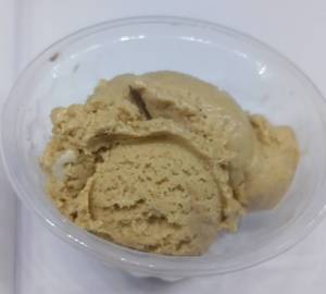 Malai kulfi ice cream scoop