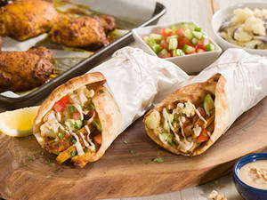 Chicken Shawarma Roll