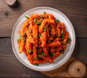 Crispy Honey Chilli Potatoes