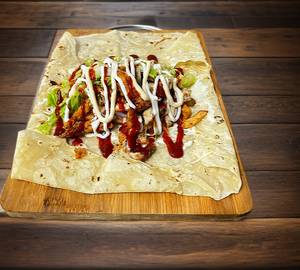 Zesty indian chicken roll