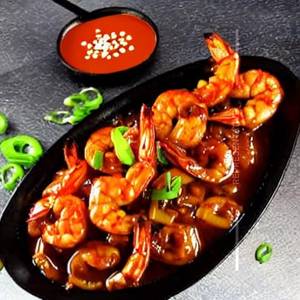 Soya Chilli Prawn