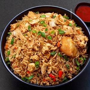 Chicken Burnt Garlic Fried Rice