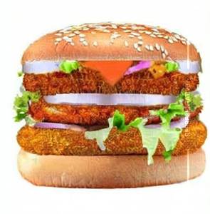 Cheese Aloo Tikki Burger
