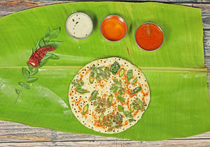 Butter Plain Uttapam