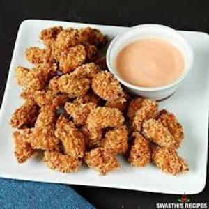 Chicken Popcorn With Chilly Mayo