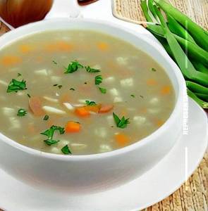 Veg Garlic Soup