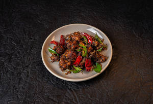 Hot Pepper Chicken Dry