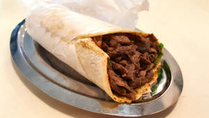 Only Meat Chicken Shawarma Roll