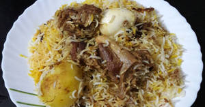 Kolkata Style Mutton Dum Biryani