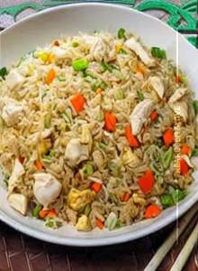 Egg Chicken Fried Rice